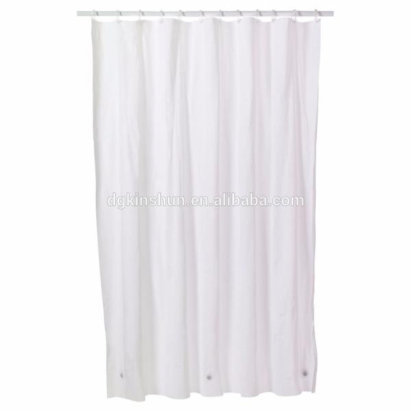 Peva shower curtain liner ,shower vinyl curtains , pvc free bathroom shower curtain
