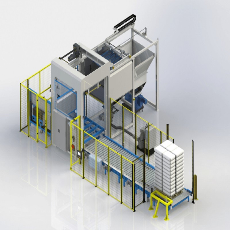Auto Layer By Layer Bag Emptying Machine IP65 IP54 For PP Granules / Bulk Materials