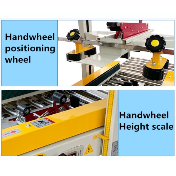 220V/50HZ Left And Right Drive Carton Sealing Machine Semi Automatic Carton Sealer