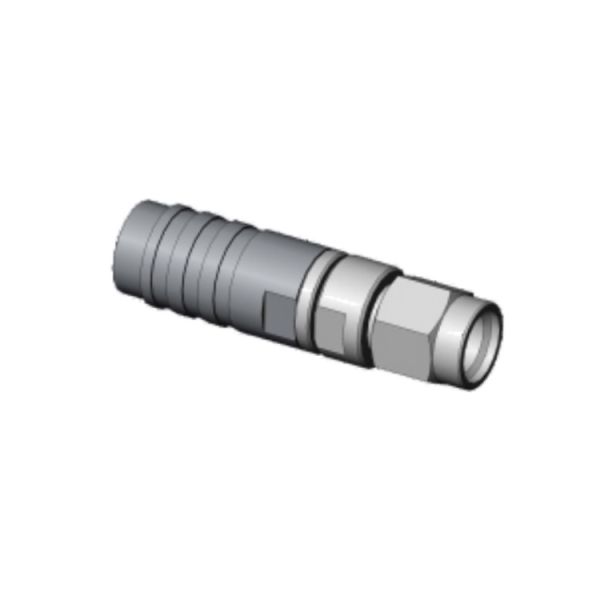 K2.92 Male Stainless Steel RF Cable Connector With Spring-loaded Armor