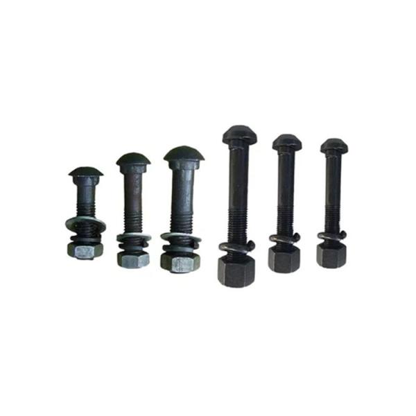 Горячее DIP оцинкованный углеродистый сталь рельс рыбной пластины болт Китайский производитель