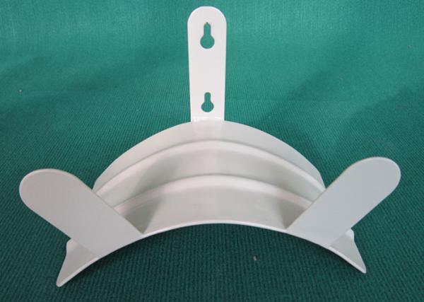 Industrial White Wall Mounted Hose Holder Basic  25*15*17cm Compact Design