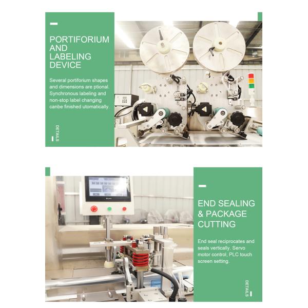 Wet Towel Sanitizer Baby Wet Wipes Packaging Machine