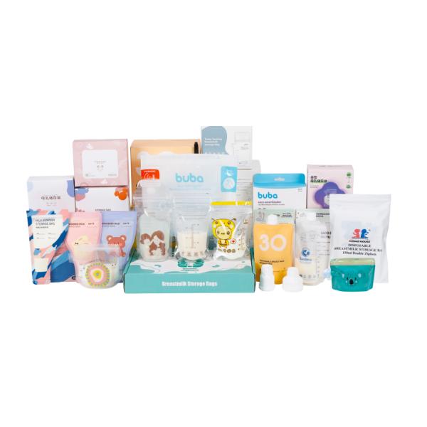 Поддержка настраиваемого детского питания, герметичное грудное насос, хранилище молока, вытяжка для питья.