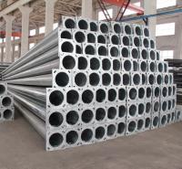 Q255B 9M Round Tapered Galvanized Steel Street Lighting Pole