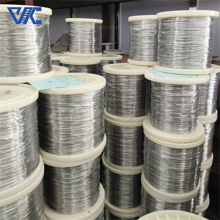 Ni80cr20/ Nikrothal Nichrome 80 Сопротивление нагреву Плоская / Рибуновая проволока для резистора