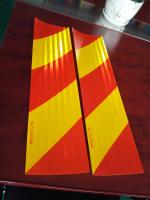 Véhicule lourd Réflecteur Rouge Jaune Bandes Autocollant Camion Remorque Marquage rétroviseur