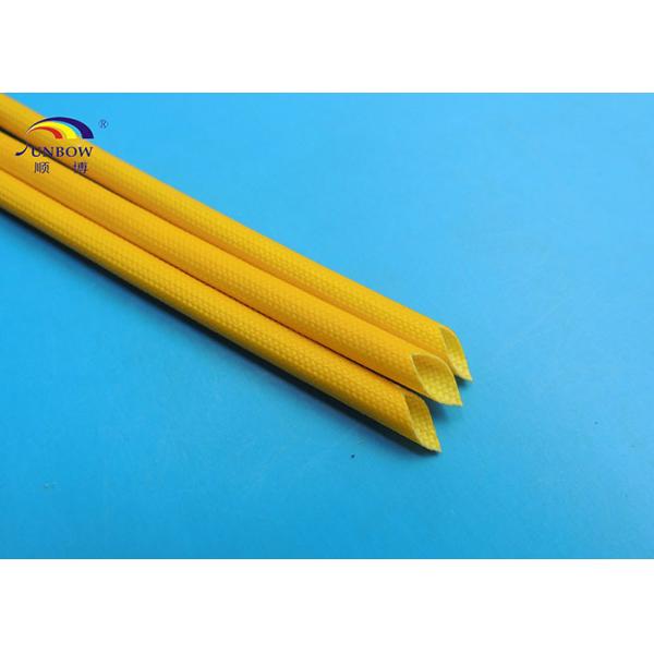 UL RoHS Flame Retardant Braided Fiberglass Sleeve Coated Silicone Rubber