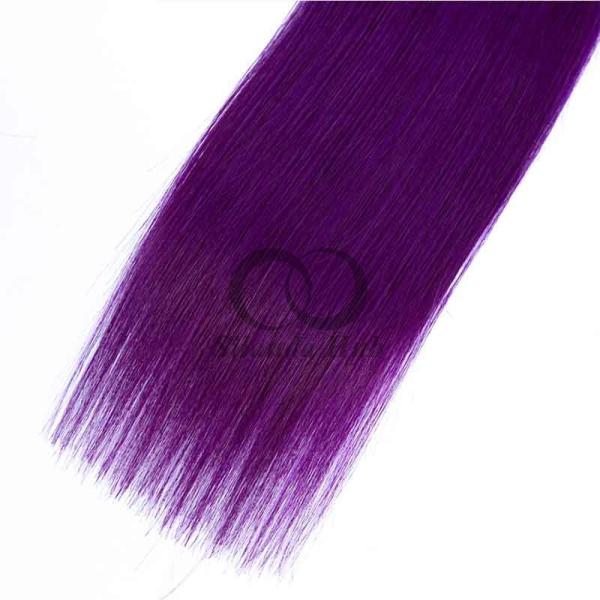 #T1B/Purple Straight Remy Human Hair Bundles Sew In Weave Bundles Brazilian Bundle Deals