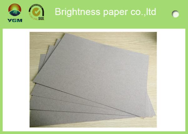 Single Side Coating Large White Card Sheets Triplex Board Paper With White Back