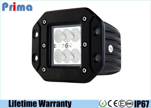 IP67 CREE 18W LED Work Lights 6000K Cool White 1620 Lumens 4.5 Inch Led Mining Light