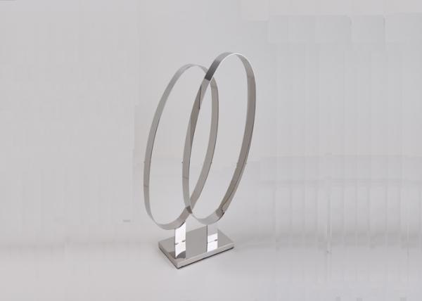 Mirror Finished Stainless Steel Metal Belt Display Stand / Belt Display Hanger