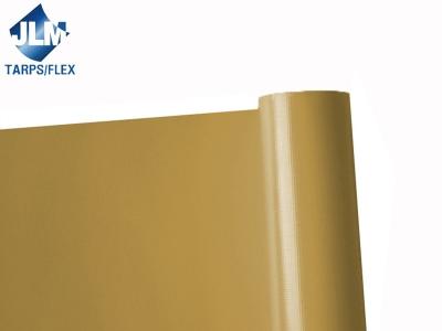 Folha impermeável de encerado do PVC Brown lustrosa/opcional de superfície de Matt