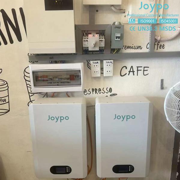 Home Solar Power Wall Battery 51.2V 5KWH LiFePO4 Battery With Smart BMS And Displayer