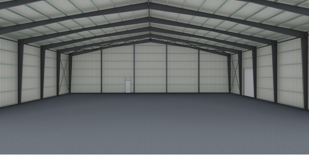 Steel Structure Light Prefab Warehouse
