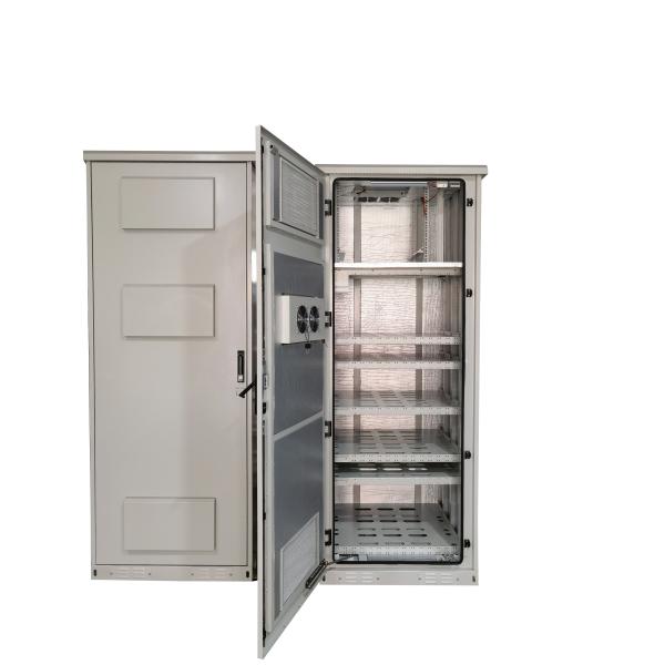 Двойная стена 32У на открытом воздухе приложение телекоммуникаций шкафа шкафа 19 дюймов на открытом воздухе с одной парадной дверью