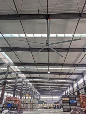 Gearbox Type Big Industrial Fans HVLS Warehouse Fans Customizable Blade