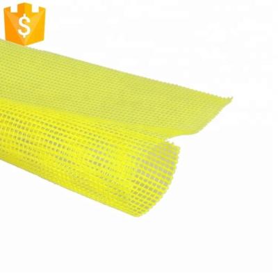 Yellow PVC Flex Banner Custom PVC Coated Canvas Fabric Fade Resistant
