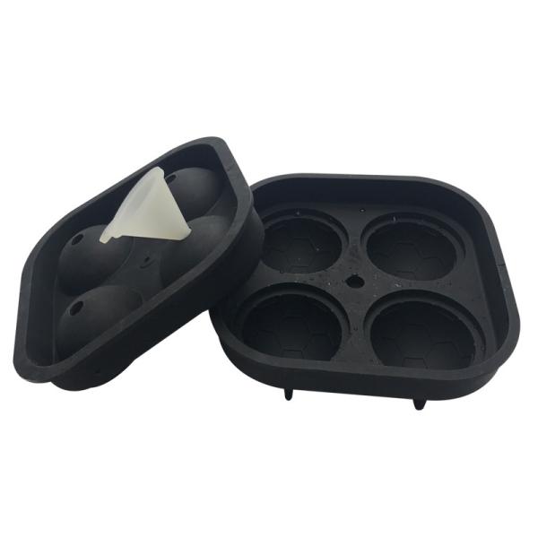 World Cup Series Amazon Best Selling Wholesale Soccer Ball Football Silicone Ice Cream Ice Cube Mould