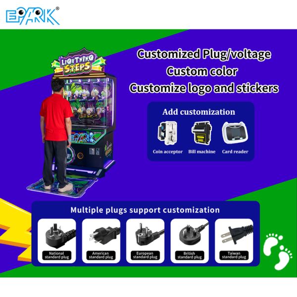 Lightning Steps Arcade Game Machine