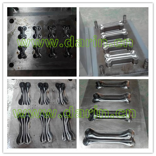 PLC Cowhide Dog Food Production Line Rawhide Bone Making