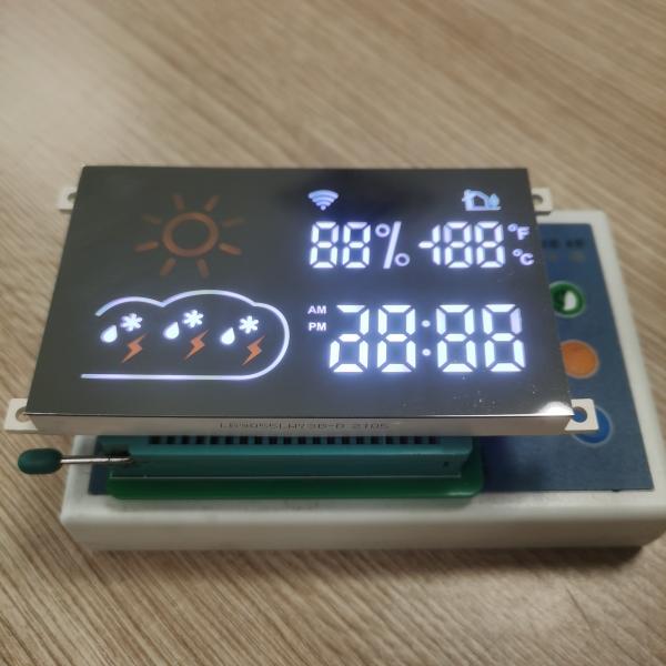 Weather 80000hrs 7 Segment LED Display Reflective Mirror Film 80mW