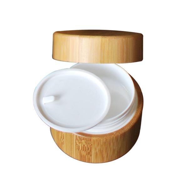 Mask Mud Bamboo Cosmetic Packaging 85g 3 Oz Spice Jars With Bamboo Lids