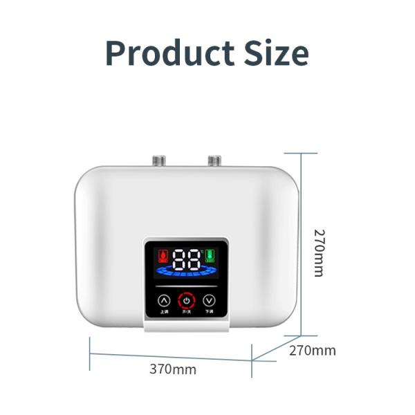 Commercial Small Storage Water Heater 12L Kitchen Electric Geyser