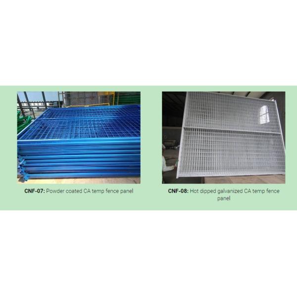 Pvc Coating Secure Temporary Fencing 10ft Long Canada Standard Metal