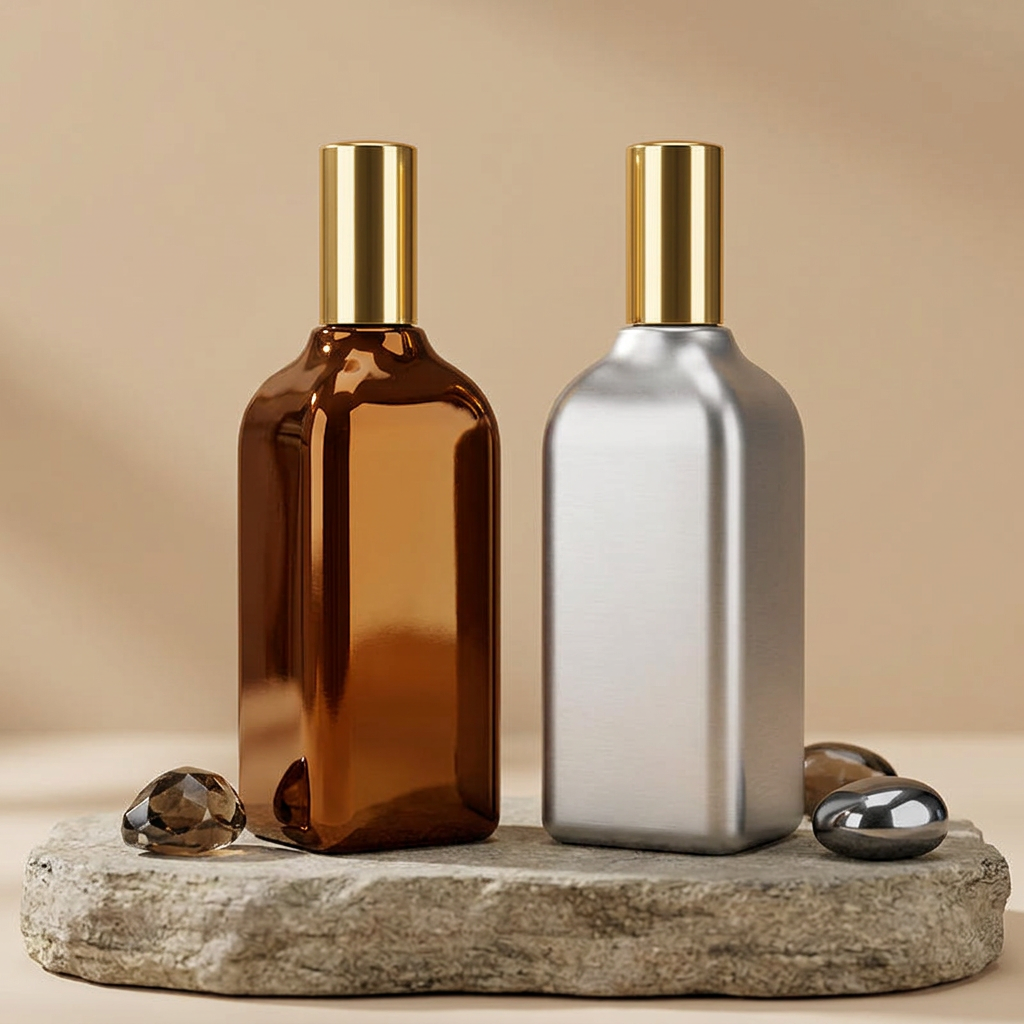 Anding Manufacturer Custom Design Printing 100ml Rectangle Luxury Premium Refillable Spray Empty Glass Perfume Bottle