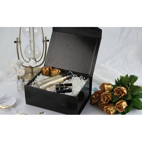 Matte Black Glossy black Magnetic Lid Gifts, Crafting, Cupcake, Candy, Bridesmaid Proposal Boxes Easy Assemble Boxes