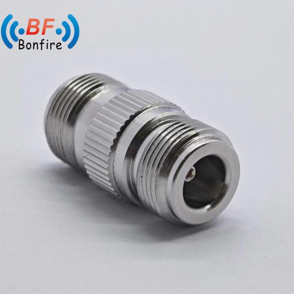 Customized Straight DIN Female RF Adaptor DC-4GHz Connector with Full RoHS Compliance