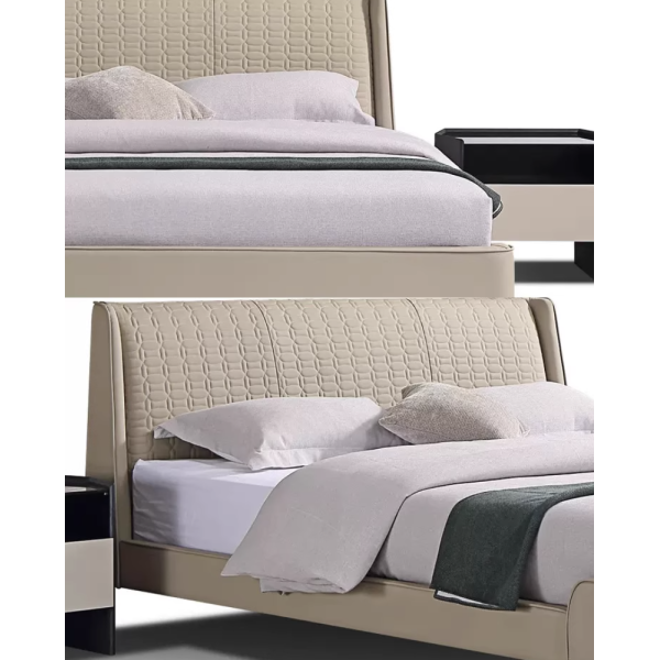 Factory Price Luxury Solid Wood Modern Bedroom Furniture Set for Five-Star Hotels One-Stop Design Procurement Service for