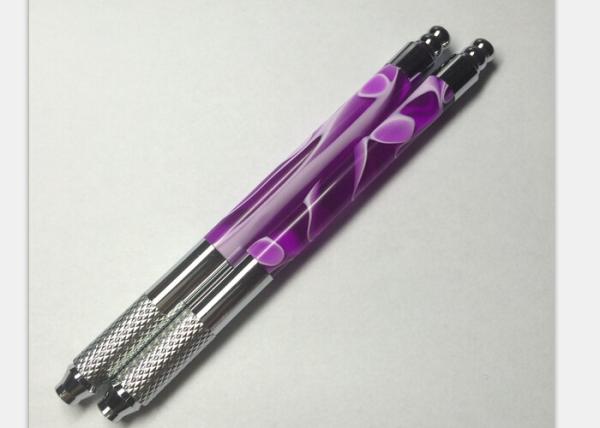 Colorful Crystal 110MM Handmade tattoo eyebrow pen , Professional Tattoo Manual Pen