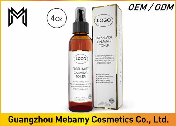 O tonalizador de acalmação dos cuidados com a pele da névoa fresca, tonalizador facial da vitamina C da avelã de bruxa refresca a pele