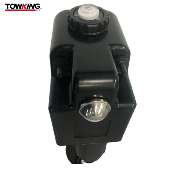 Trois lumières LED Cric de remorque électrique 5000lbs