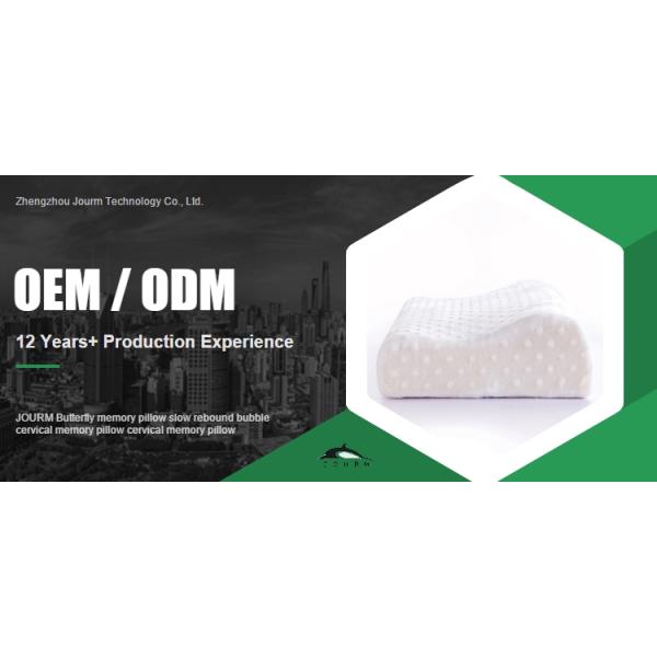 Slow Rebound Bubble Cervical Memory Pillow for Hotel 50*30*10CM and Neck Pain Relief