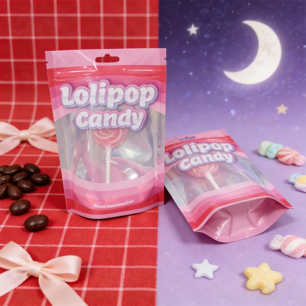 Gravure Printing Food Grade Packaging Bag Stand Up Pouch Smell Proof Dried Fruit Candy Nut Mylar Plastic Bag Custom Logo