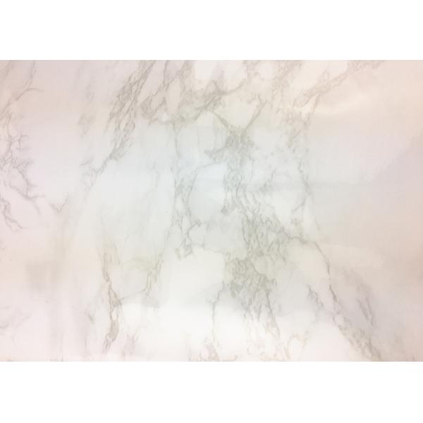 White Patterned Self Adhesive Marble Wallpaper White Marble Sticky Paper For Kitchen Table