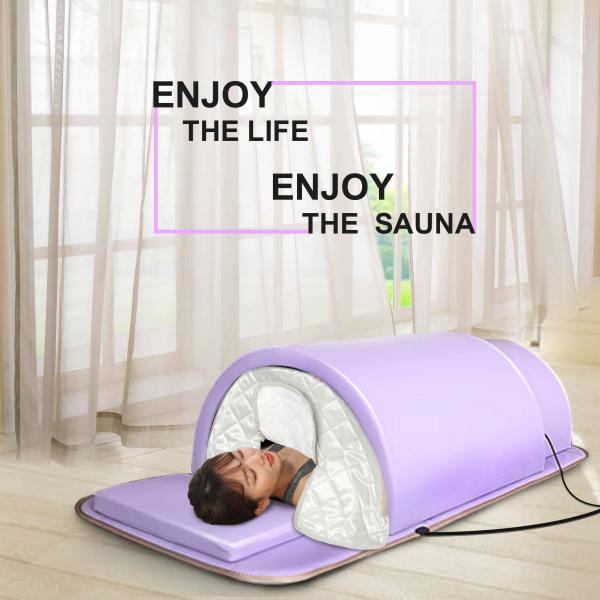 Popular Home Use Commercial Sauna Dome with Germanium Energy Stones and 18pcs Photon Lights for Salon