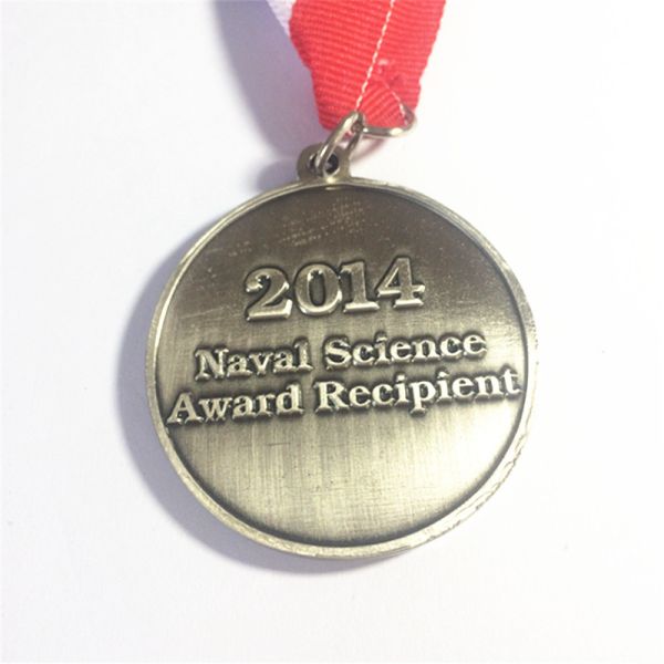 Charity Fun Run Zinc Alloy Enamel Marathon Medal
