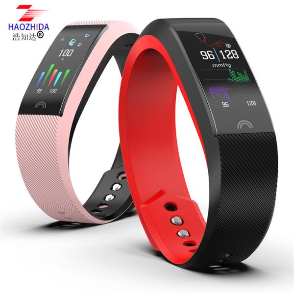 Color Screen Waterproof Smart Band with Heart Rate Monitor Wristband Bracelet Blood Pressure