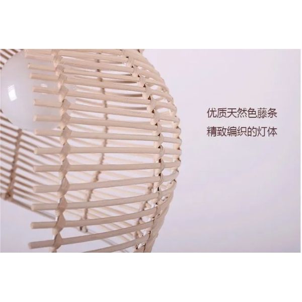 Study Room Lights Parlor home decor Southeast Asia Bamboo Conch Pendant Lamp(WH-WP-110)