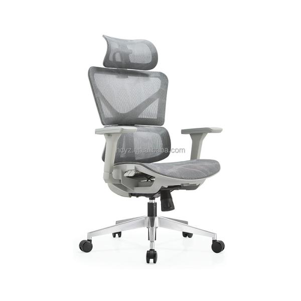Mesh Fabric Executive Chair High End Swivel Office Chair with Adjustable Back Support