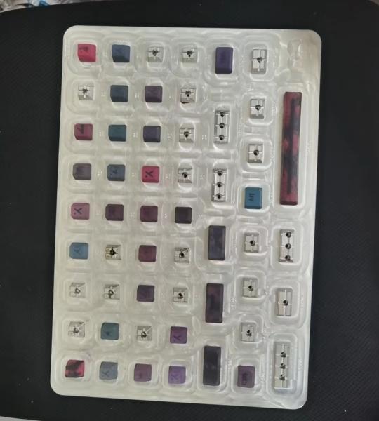 Sublimation clavier mécanique claviers moule 108 pièces Jip