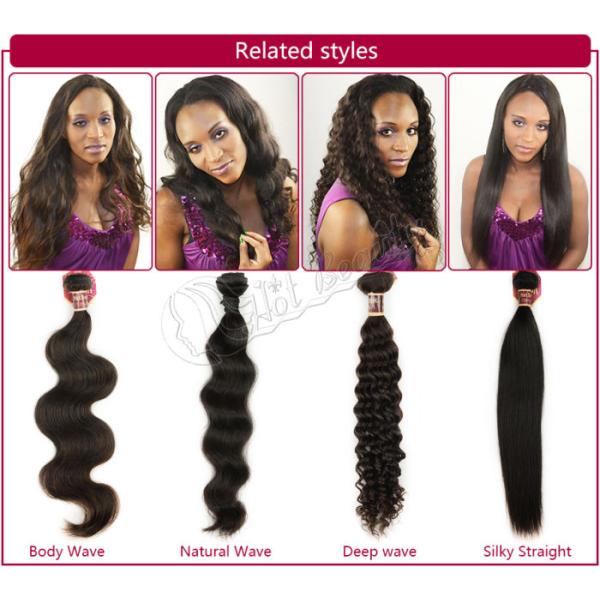 Customized Long Brazilian Remy Human Hair 360 Frontal Wig Silky Straight Style