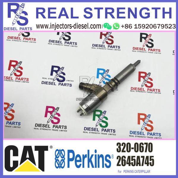 GENUINE AND BRAND NEW FUEL INJECTOR 2645A745, 2645A733, 2645A717, 320-0670, 3101852, 3069370, 2923770 FOR PERKINS CATERP