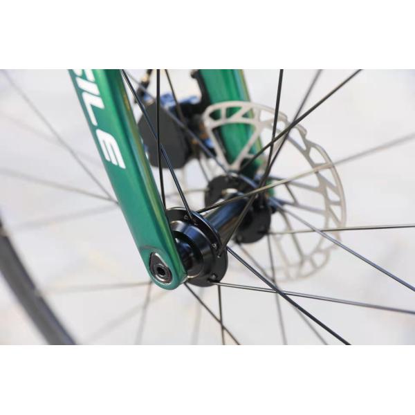 Углеродный роудбайк Легкий дисковый тормоз Велосипед 8,5 кг без педалей с углеродным каркасом