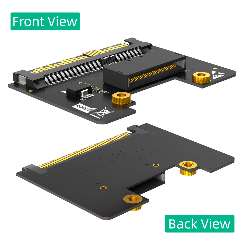 U.2 SFF-8639 к NVMe Ruler 1U GEN-Z EDSFF Короткий SSD E1.S Обновление носителя адаптера