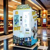 Máquina expendedora de impresión de carcasas para teléfonos CYJ-D04 20 carcasas/hora 450W